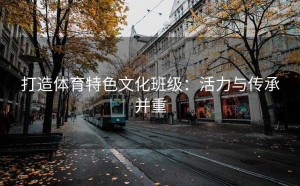 打造体育特色文化班级：活力与传承并重