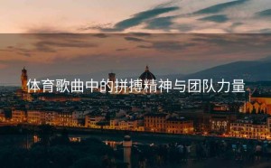 体育歌曲中的拼搏精神与团队力量