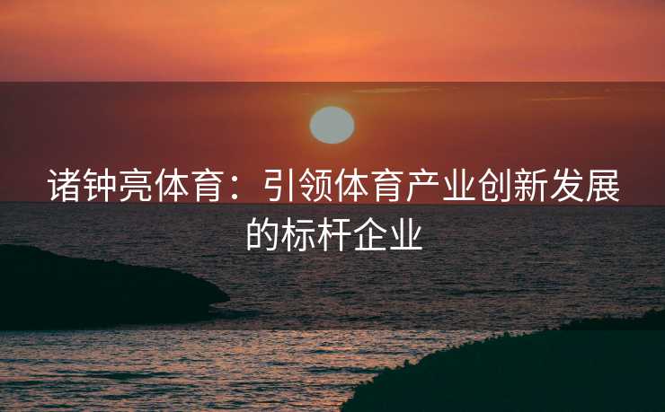 诸钟亮体育：引领体育产业创新发展的标杆企业