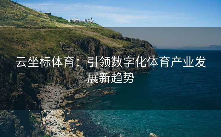 云坐标体育：引领数字化体育产业发展新趋势