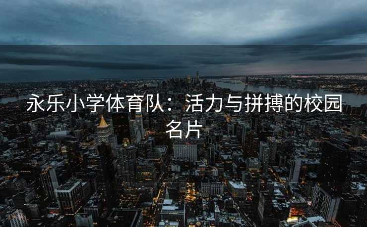 永乐小学体育队：活力与拼搏的校园名片