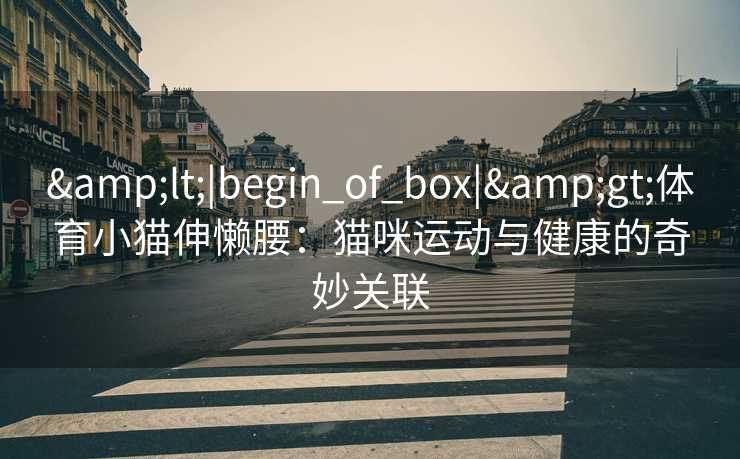 <|begin_of_box|>体育小猫伸懒腰:猫咪运动与健康的奇妙关联 <|begin_of_box|>体育小猫伸懒腰:猫咪运动与健康的奇妙关联